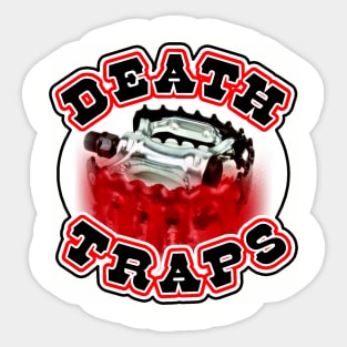 DEATH TRAPS BMX Sticker